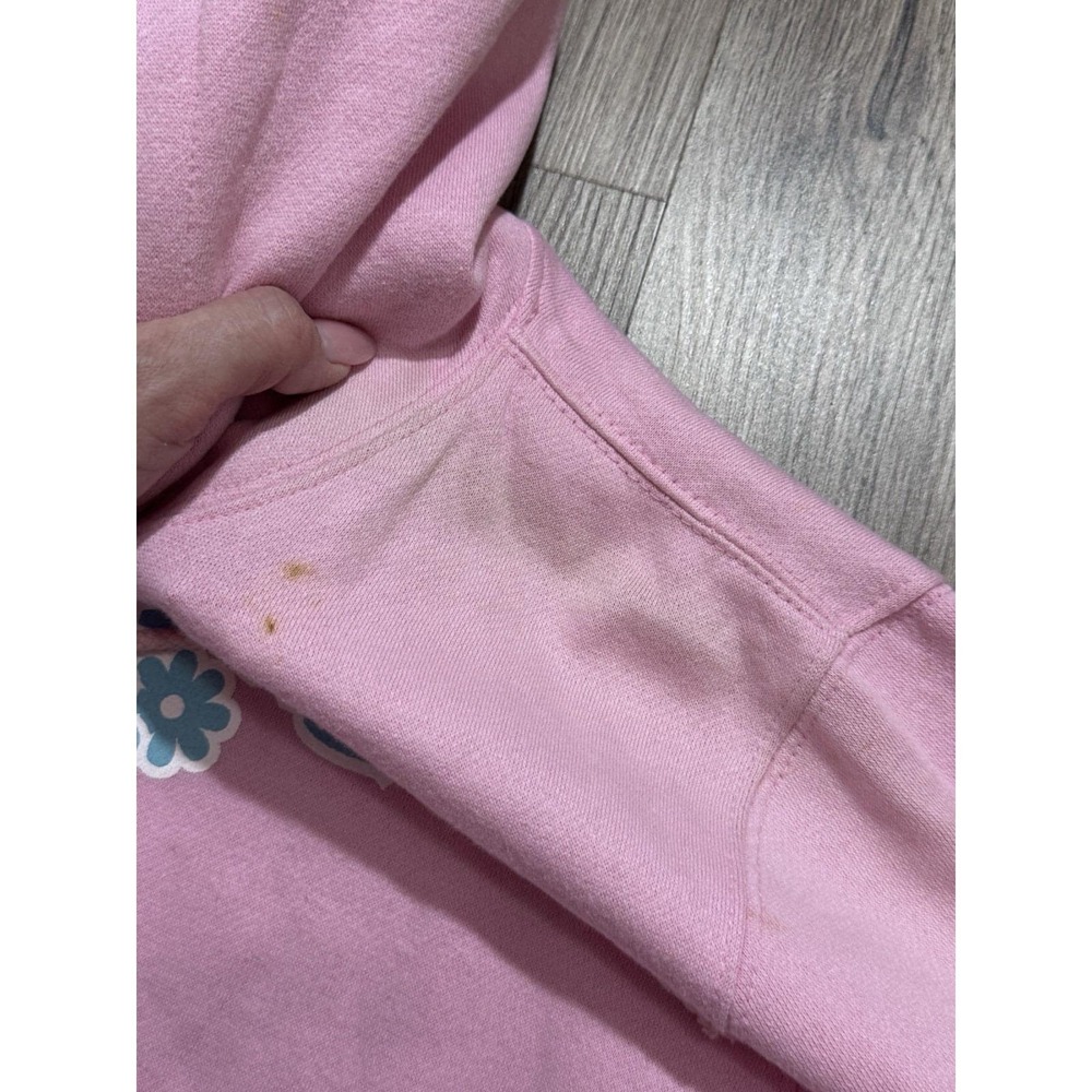 Y2K Billabong Logo Pink Women Teenage Hoodie Size L - Picture 7 of 13